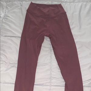 Gymshark maroon leggings